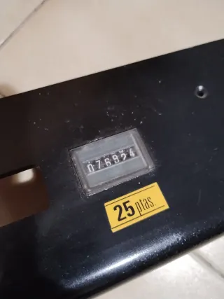 Panel Servicio y conteo Arcade recreativa años 80