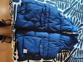 Chaleco acolchado azul para niño, talla 15-16