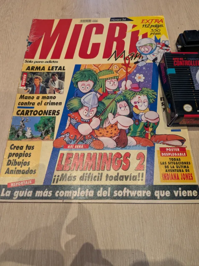 Caja Mando Super Nintendo + Adaptador N64