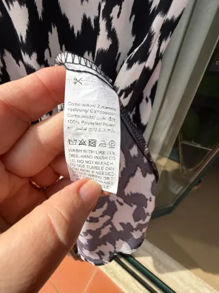 Gonna lunga fantasia black & white