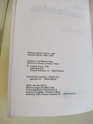 Libro "Los mochuelos"