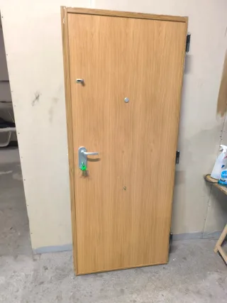 Puerta Acorazada Roble