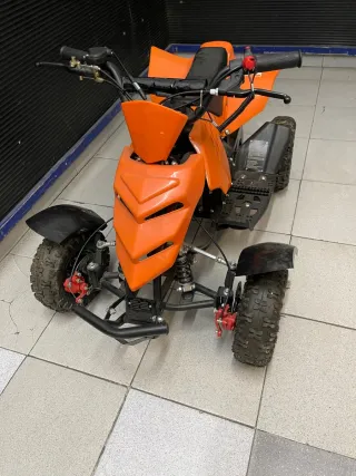 Mini Quad Gasolina Infantil Naranja