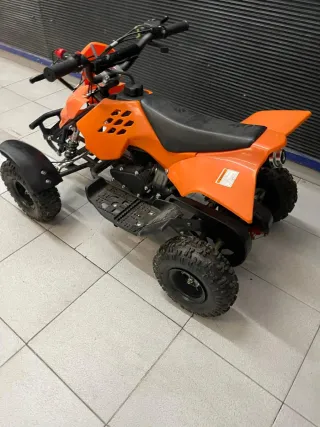 Mini Quad Gasolina Infantil Naranja