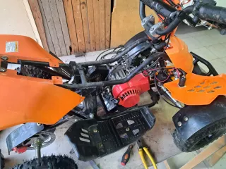 Mini Quad Gasolina Infantil Naranja