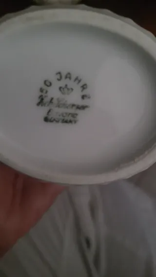 Servizi in porcellana Limoges e Bavaria.