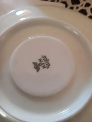 Servizi in porcellana Limoges e Bavaria.