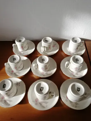 Tazze Caffè Porcellana Regent Forma Smeraldo