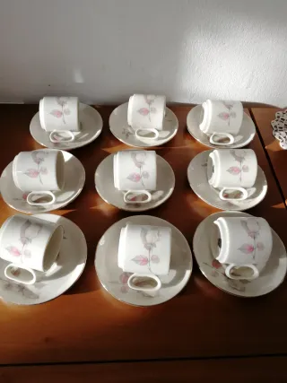 Tazze Caffè Porcellana Regent Forma Smeraldo