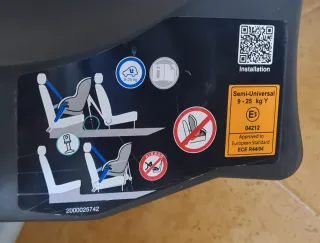 Silla Romer Britax contramarcha 9-15 kg