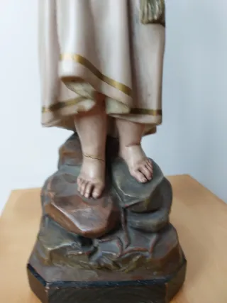 Niño Jesús Cruz Olot 42 cm