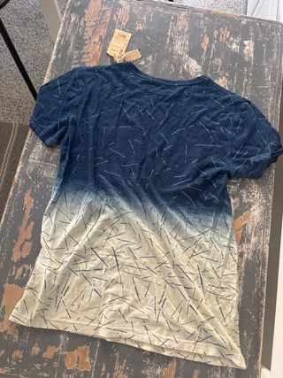 Camiseta chico Salsa azul talla l