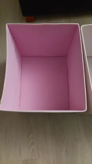 2 Cajas de tela Ikea