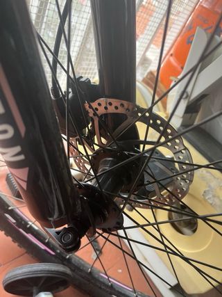 Bicicleta Wolfbike color turquesa