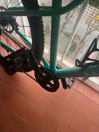 Bicicleta Wolfbike color turquesa