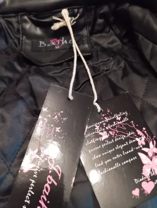 Chaqueta acolchada mujer negra sin estrenar