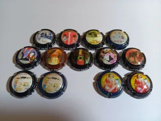 Chapas Cava Colección Henri Abelé Francesas