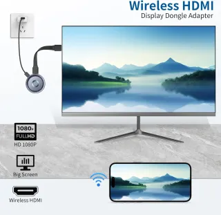 Miracast Wireless Hdmi Dongle Adapte
