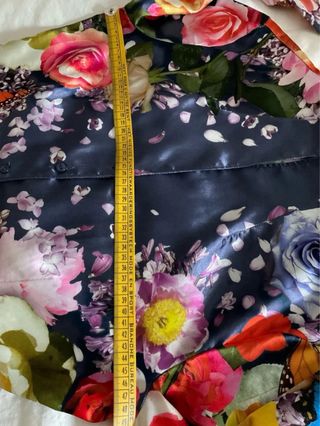 Camicia raso fantasia floreale NARA CAMICIE