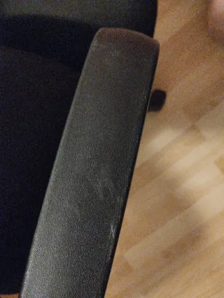 Silla ergonómica negra