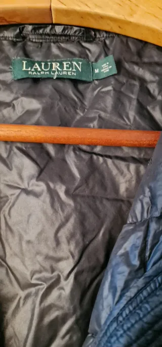 Chaqueta Plumas Ralph Lauren Negra