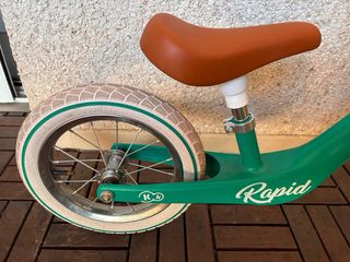 Bici sin pedales Rapid verde