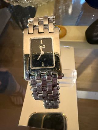 Reloj D&G Original Plata y Negro