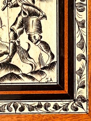 Cuadro hecho a mano España años 90