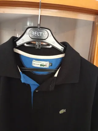 Lacoste polo manga corta hombre negro Talla L