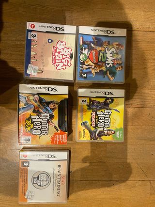 Confezione da 5 giochi Nintendo DS