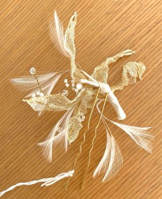 Accesorio de cabello para novia