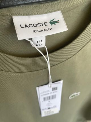 Camiseta Lacoste verde militar