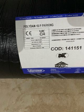 Láminas asfálticas para impermeabilizar