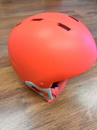 Casco de esquí Wedze naranja / salmon