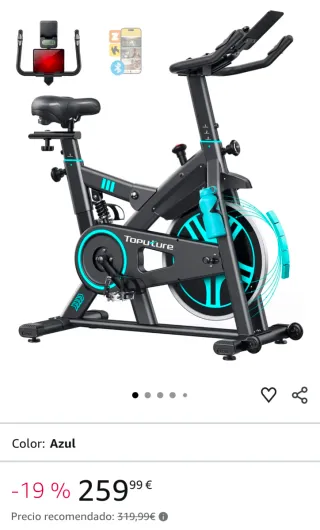 Bicicleta Estática Toputure