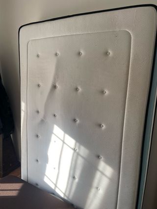 Canapé y colchón 135x200 tela