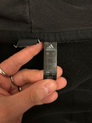 Felpa Adidas Uomo Nera XL