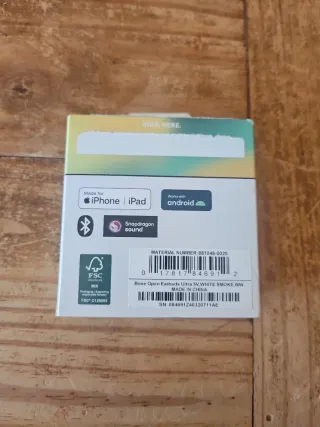 Bose Ultra Open Earbuds Blancos