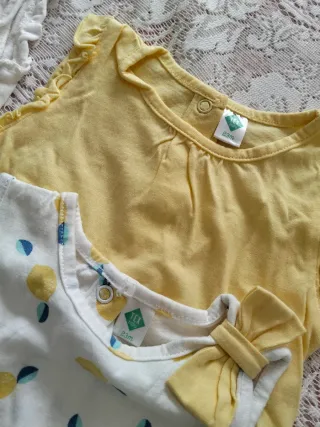 Lote 8 Ropita Niña 23 Meses Camisetas Shorts