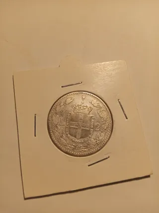 Moneta 2 Lire Argento 1887