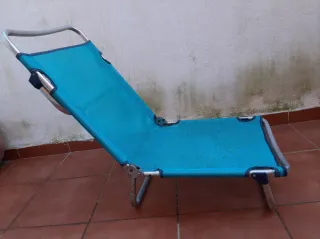 Silla de playa reclinable