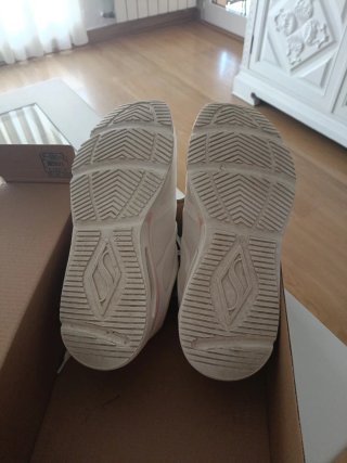 Zapatillas Skechers Blancas y Rosas Talla 38