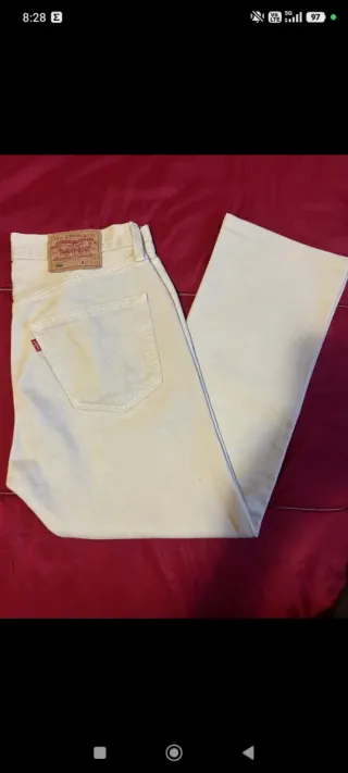 Jeans Levi's 501 Beige W32 L32