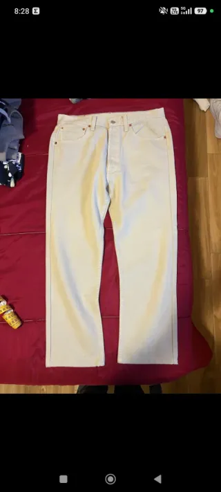 Jeans Levi's 501 Beige W32 L32