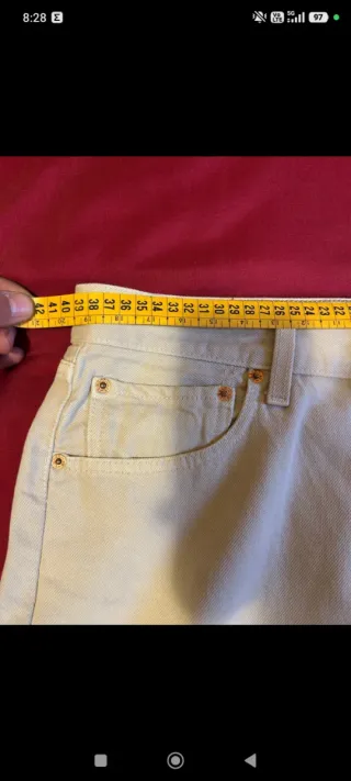 Jeans Levi's 501 Beige W32 L32