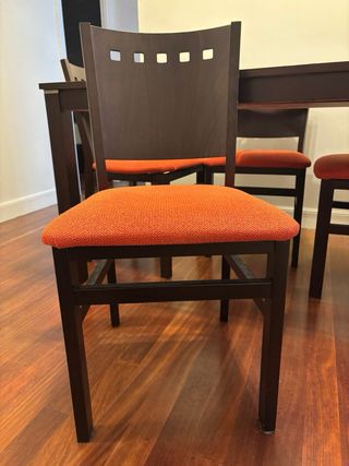 Mesa Comedor Extensible + 6 Sillas