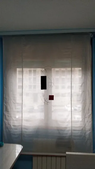 Estor Decorativo con Diseños Geométricos