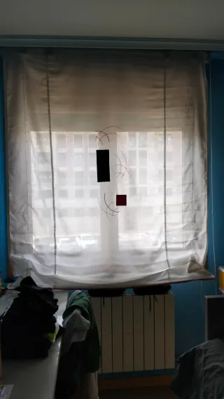 Estor Decorativo con Diseños Geométricos