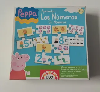 Puzzle Educa Peppa Pig Los Números 3-4 años