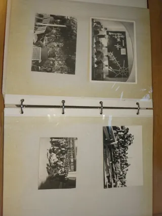 Álbum antiguas  fotos Albacete fiestas familia